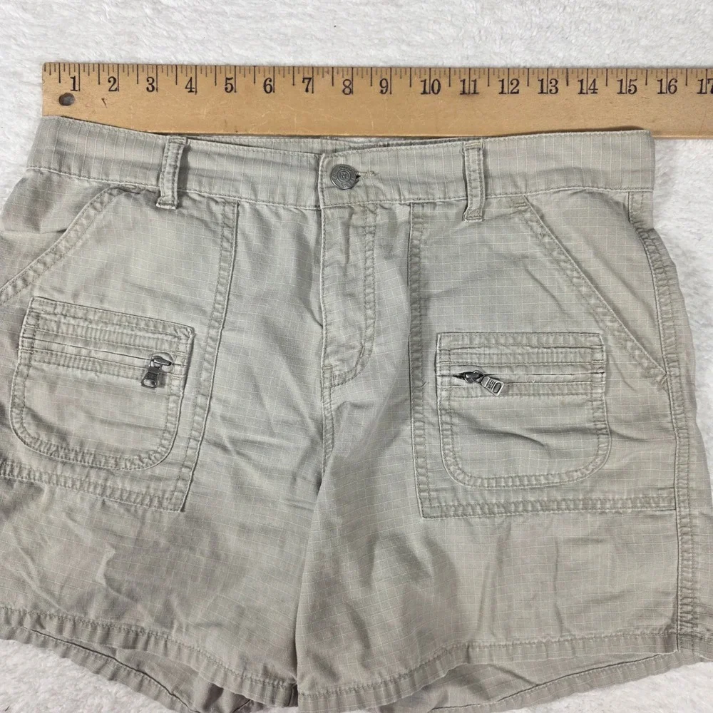 Polo Jeans‎ Co Ralph Lauren Cargo Shorts Womens 8 Tan Ripstop Utility